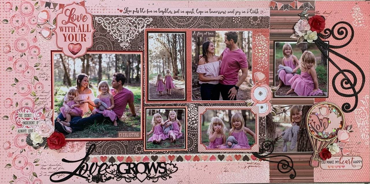 Scrapbook Ideas for Couples – Inspiration: Letters to Juliet - Mosaic  Moments Page Layout System